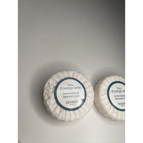 Hermes Eau d'Orange Verte Perfumed luxury soap toiletries Travel Size (2) New - Picture 2 of 4